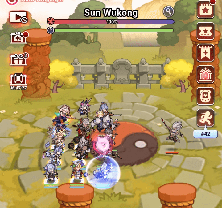 Boss fight stage - Seven Knights Idle Adventure