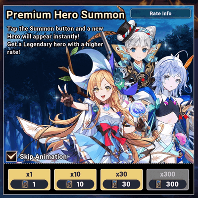 Premium Hero Summon - Seven Knights Idle Adventure