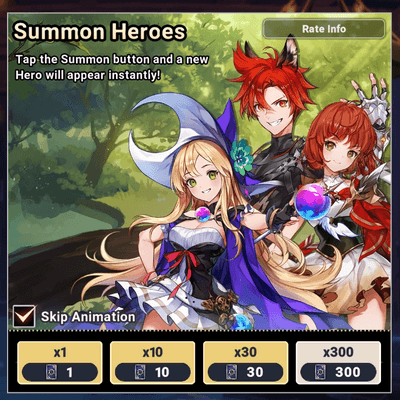 Standard summon - Seven Knights Idle Adventure