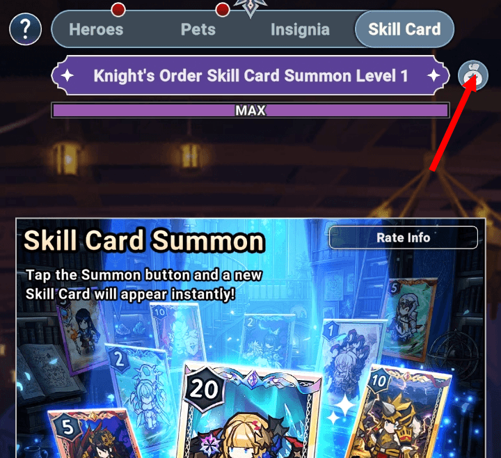 Free Skill Cards - Seven Knights Idle Adventure