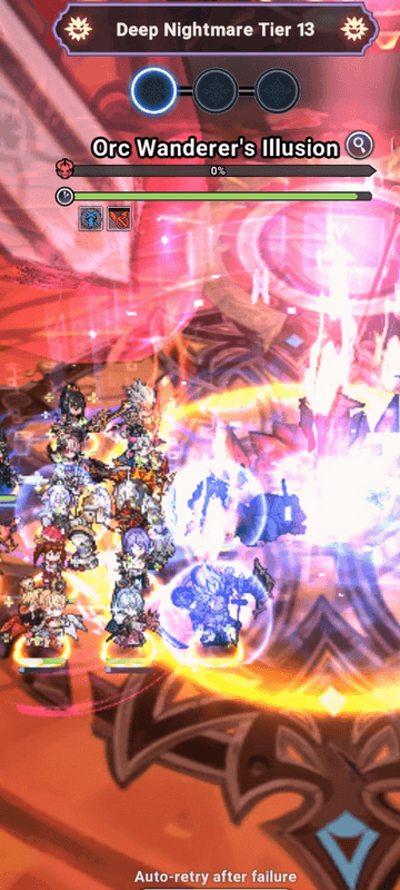 Deep nigthmare fight Seven Knights Idle Adventure