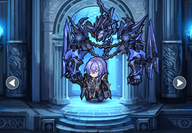 Apostate Priest Platin character design in fight - Seven Knights Idle Adventure