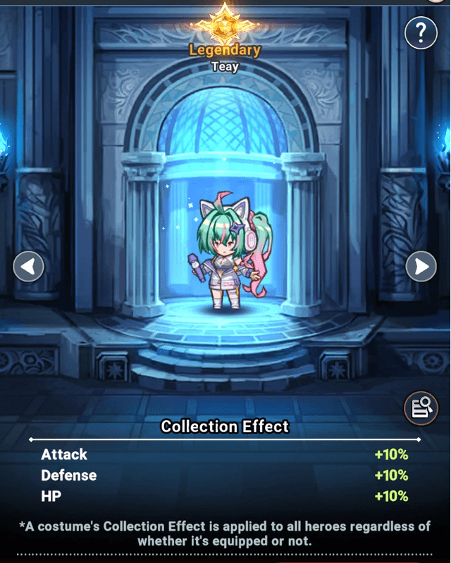 Dimensional Administrator Teay with the Your Shining Idol costume - Seven Knights Idle Adventure