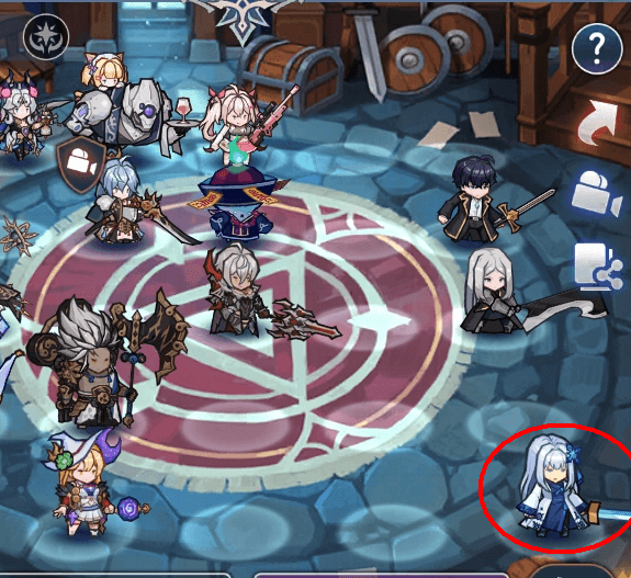 Heir to the Hidden Palace Siris Corrosion trio team formation with Jin and Luna - Seven Knights Idle Adventure