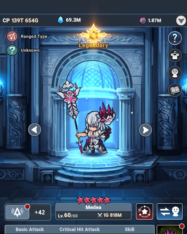 Medea at 10 stars level 60 - Seven Knights Idle Adventure