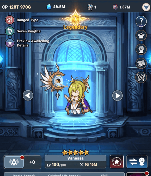 Time Pilgrim Vanessa still not awakened in my account - Seven Knights Idle Adventure