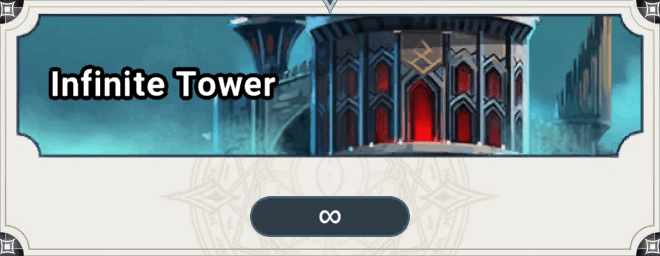 Infinite tower UI banner - Seven Knights Idle Adventure