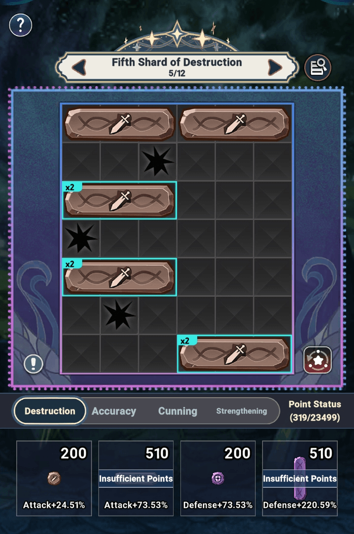 Shard of destruction 5th grid - Seven Knights Idle Adventure
