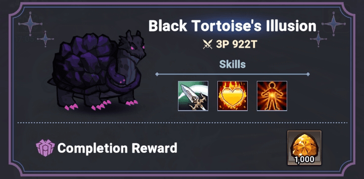 Black Tortoise's Illusion Boss - Seven Knights Idle Adventure