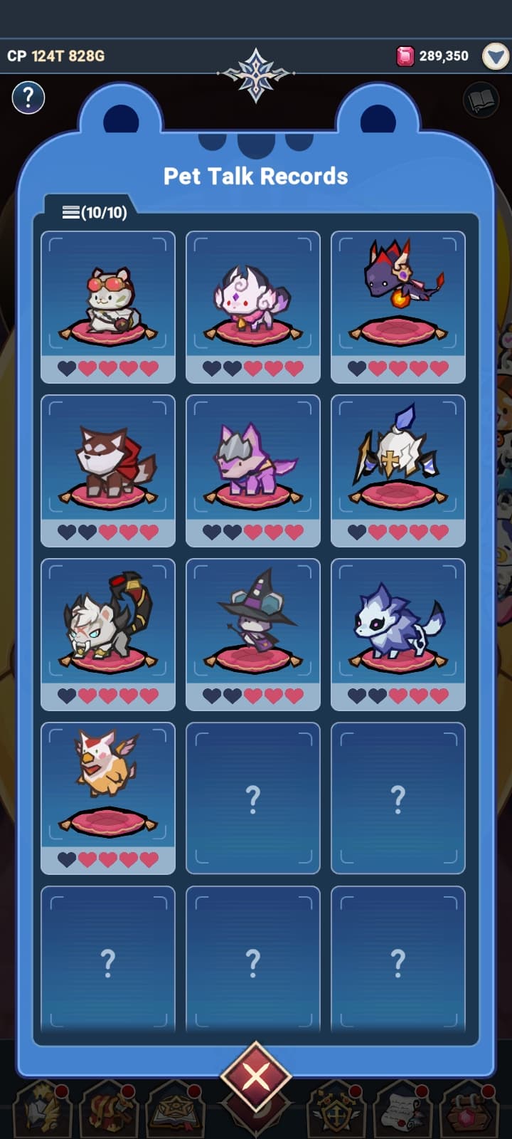Strategy in Pet talk Records - Seven Knights Idle Adventure