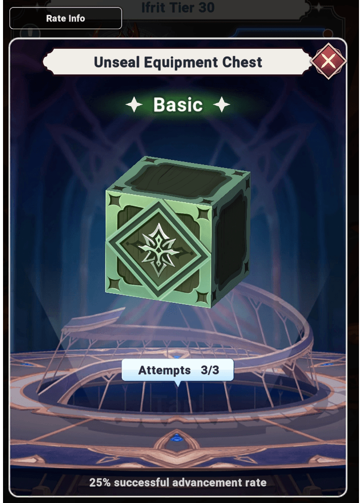 Equipment Chest free attempts - Seven Knights Idle Adventure