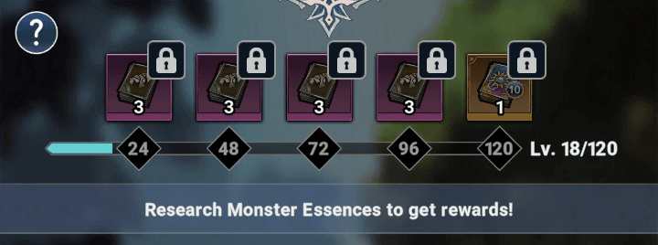 Essence research rewars - Seven Knights Idle Adventure
