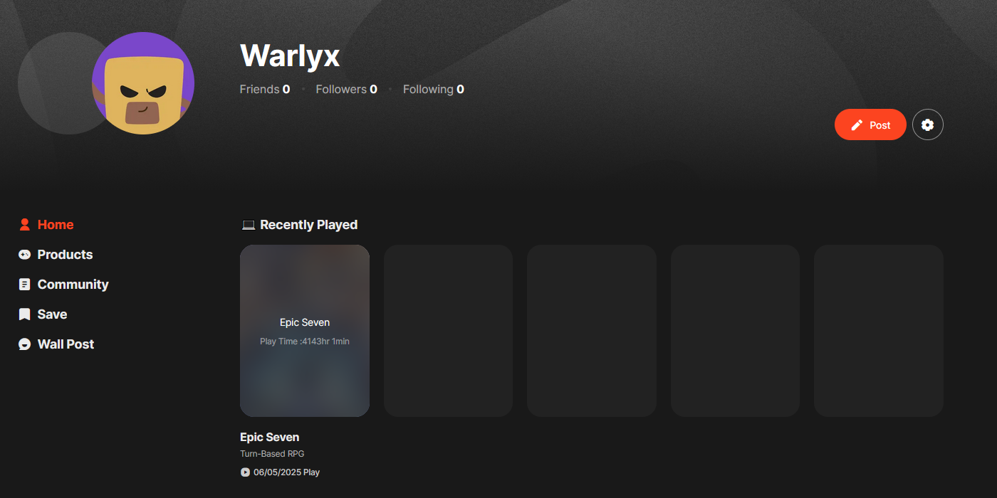Epic seven Warlyx play time