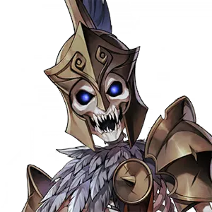 Skull portrait