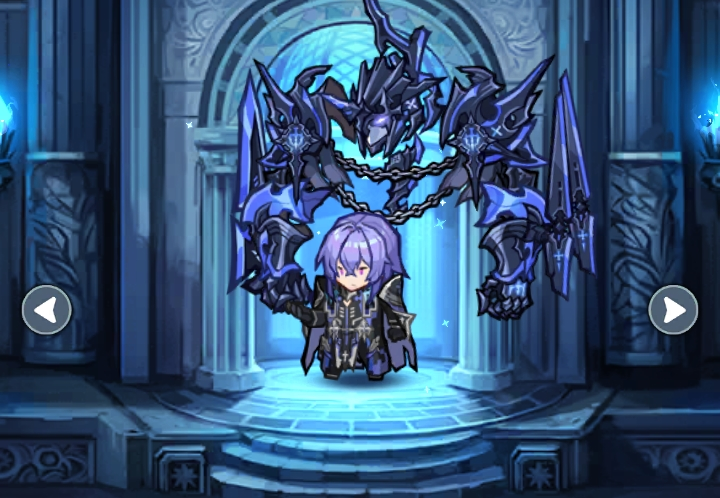 Apostate Priest Platin character design in fight - Seven Knights Idle Adventure